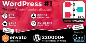 Cool Timeline Pro 4.0.3 - WordPress Timeline Plugin by Indian GPL