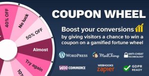 Coupon wheel for WooCommerce And WordPress 3.4.7 by Indian GPL